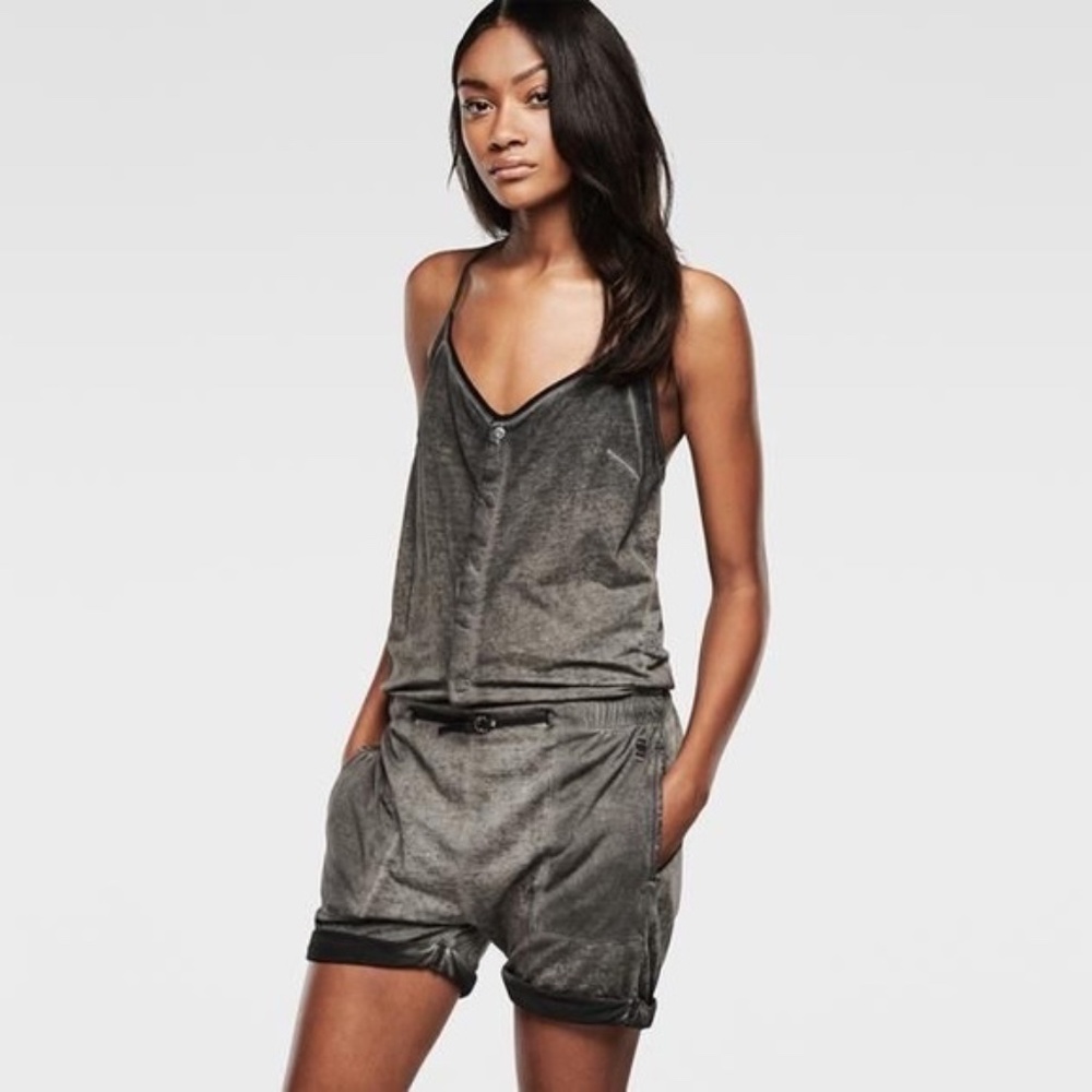 G-Star Arc 3D Jersey Playsuit XS  Raven (black)